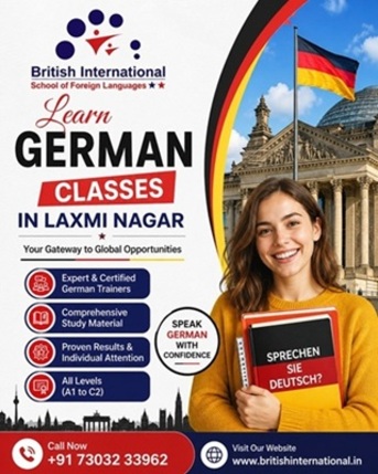 Laxmi Nagar, Education, German Classes In Laxmi Nagar