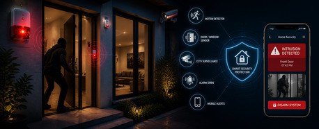 Noida, Technical, Home Burglar Alarm System India 2026 - Complete Guide