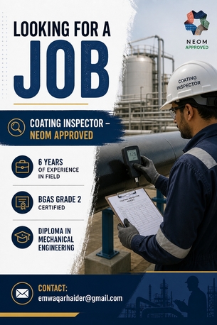 Jeddah, Job Seekers, Coating - Painting Inspector