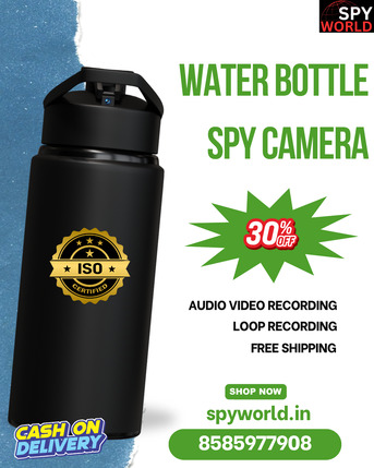 New Delhi, Electronics, INR 3999,  Best Water Bottle Spy Camera Dealer In Saket &ndash; Spy World
