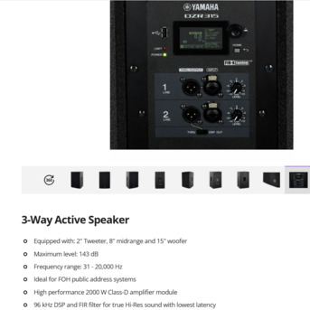 Olaya, Musical Instruments, SAR 6700,  YAMAHA DZR315