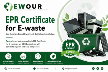 Noida, Recycling, EPR Certificate For E-waste - Ewour