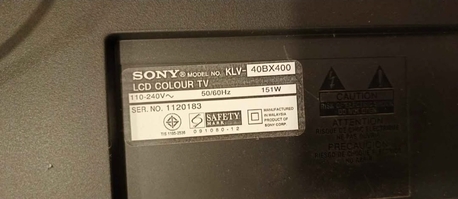 Khobar, Appliances, SAR 250,  Original SONY Bravia 43 Inches TV