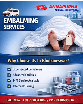 Bhubaneswar, Medical, Professional Embalming Service In Bhubaneswar
