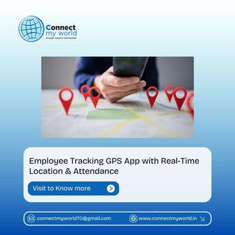 Vadodara, Mobile Apps, Employee Tracking GPS App With Real-Time Location & Attendance