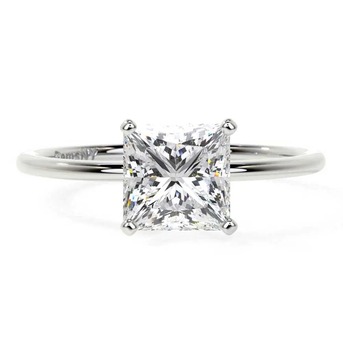 New York, Jewelry, USD 1494,  Natural 2.00cts Square Cut Lab Diamond Solitaire Diamond Rings