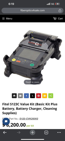 Riyadh, Tools, SAR 2400,  Fiber Splicing Machine