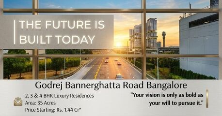 Bangalore, Real Estate For Sale, INR 14400000000,  4 BR,  5000 Sq. Feet,  Godrej Bannerghatta Road Bangalore &ndash; Experience Luxury Living