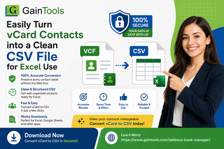 New York, Computer, Easily Turn VCard Contacts Into A Clean CSV File For Excel Use