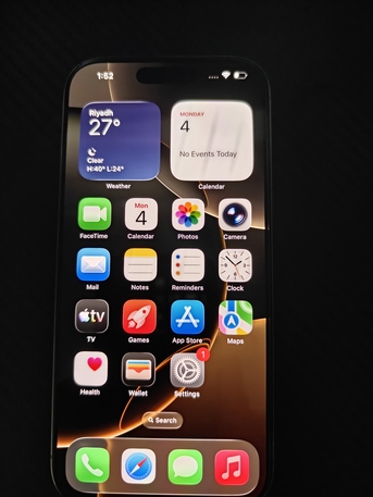Jeddah, Mobile Phones, SAR 3850,  IPhone 16 Pro &ndash; 256GB | Excellent Condition
