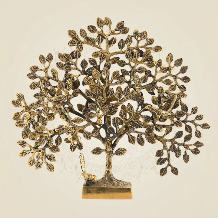 Noida, Collectibles, Buy Handcrafted Brass Tree Of Life Wall Hanging
