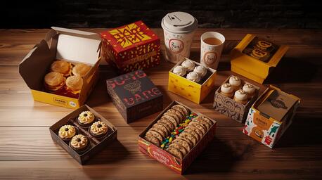 London, Food, GBP 5,  Custom Food Packaging Boxes | Safe & Durable