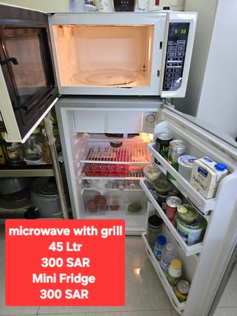 Riyadh, Appliances, SAR 600,  Mini Fridge And Microwave