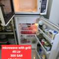 SAR 600,  Mini Fridge And Microwave