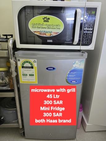 Riyadh, Appliances, SAR 600,  Mini Fridge And Microwave