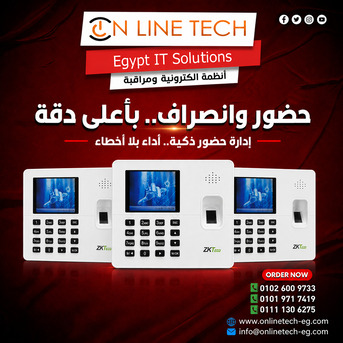 Cairo, Electronics, EGP 1,  ZK-K60 PRO &ndash; بصمة احترافية لإدارة الحضور والانصرا