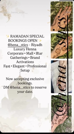 Al Murabba, Beautician, Elegant Henna Designs For All Occasions