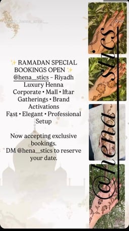 Al Murabba, Beautician, Henna Artist / Mehendi Artist (Riyadh)