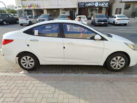 Al Ruwais, Vehicles, Cars & Trucks , SAR 25000,  Hyundai Accent,  2017,  Automatic,  204000 KM,  Color White
