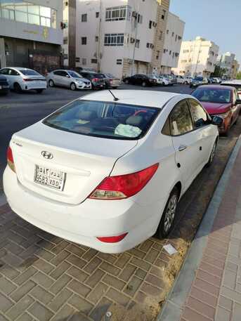Al Ruwais, Vehicles, Cars & Trucks , SAR 25000,  Hyundai Accent,  2017,  Automatic,  204000 KM,  Color White