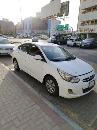 Al Ruwais, Vehicles, Cars & Trucks , SAR 25000,  Hyundai Accent,  2017,  Automatic,  204000 KM,  Color White