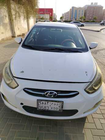 Al Ruwais, Vehicles, Cars & Trucks , SAR 25000,  Hyundai Accent,  2017,  Automatic,  204000 KM,  Color White