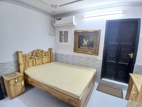 Hidd, Apartments, Flats, Houses & Villas, BHD 160,  1 BR,  Studio Unlimited Furnished Old Hidd