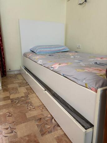 Jeddah, Furniture, SAR 1000,  Urgent Sale: 2 Customized Bed With Mattress & Storage &ndash; Like New