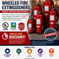 Aramco Approved, Wheeled Fire Extinguisher, 150 Lbs Available In Dammam