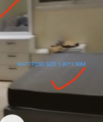 Al Malaz, Household Items, SAR 1300,  Cupboard Set And Mattress For Sale