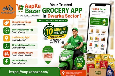 Dwarka, Household, Aap Ka Bazar &ndash; Grocery App In Dwarka Sector 1
