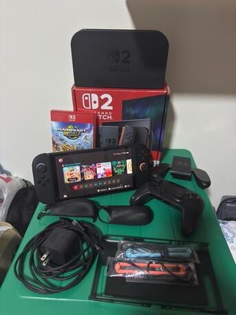Riyadh, Video Games, SAR 1850,  Selling My Nintendo Switch 2 Complete Set (Account Not Included)