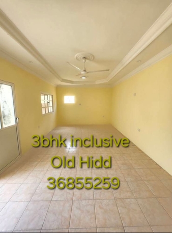 Hidd, Apartments, Flats, Houses & Villas, BHD 260/month,  3 BR,  Flat 3bhk Unlimited Ewa Old Hidd