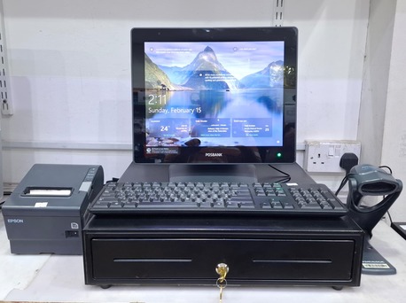 Manama, Computers, BHD 165,  Special Combo Offer POSBANK Full System Core I5 6th Gen. Ready To Use+Cash Drawer+Printer