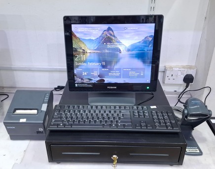 Manama, Computers, BHD 165,  Special Combo Offer POSBANK Full System Core I5 6th Gen. Ready To Use+Cash Drawer+Printer