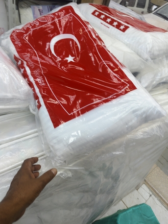 Al Aziziyah, Furniture, Steel Bed Mattress Pillow Blanket Bed Sheet