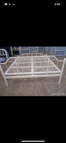 Al Aziziyah, Furniture, Steel Bed Mattress Pillow Blanket Bed Sheet