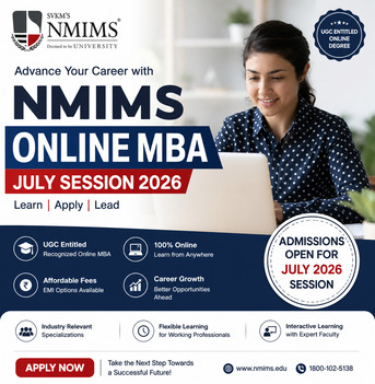 Pune, Education, NMIMS Online MBA July 2026: Fees, Eligibility & Last Date