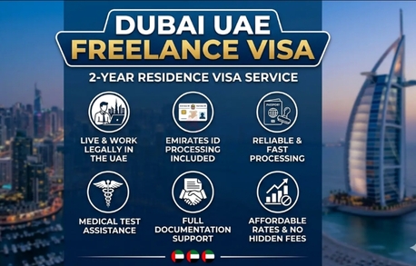 Dubai, Legal, Affordable 2Year Freelance Visa Service UAE Dubai 🇦🇪