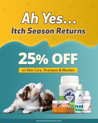 New York, Pet Supplies, BestVetCare Deals: 25% OFF Skin Care, Shampoo & Wash Products