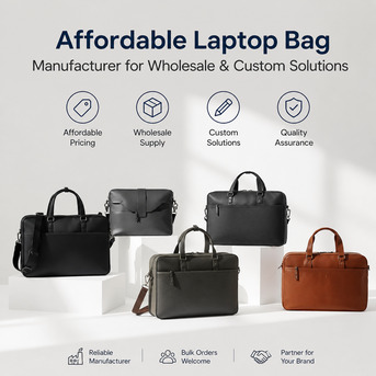 New Delhi, Businesses For Sale, Affordable Laptop Bag Manufacturer For Wholesale & Custom Solutions
