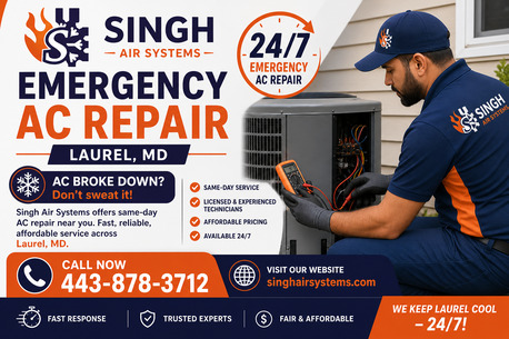 New York, Air Conditioning, Emergency AC Repair | Laurel, Maryland