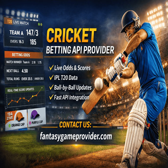 Mumbai, Software Development, Cricket API Solutions For Live Odds, Fantasy Sports & Sportsbook Platforms