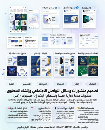 Al Malaz, Graphic Design, Social Media Management, Business Pages & Professional Post Design For Business Growth