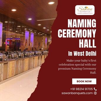 New Delhi, Event Planning, Naming Ceremony Hall In West Delhi