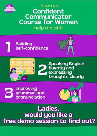 Khobar, Lessons Offered, ✨Ladies, Ready To Feel Confident Speaking In English? ✨
