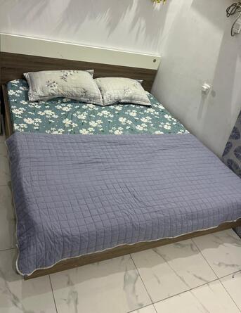 Jeddah, Furniture, SAR 700,  SAR 700, King Size Bed With Mattress And Dressing Table &Two Side Table From Home Center