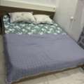 SAR 700,  SAR 700, King Size Bed With Mattress And Dressing Table &Two Side Table From Home Center