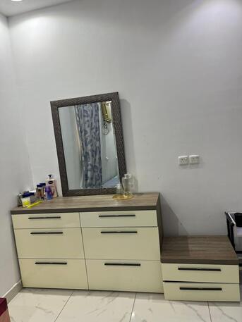Jeddah, Furniture, SAR 700,  SAR 700, King Size Bed With Mattress And Dressing Table &Two Side Table From Home Center