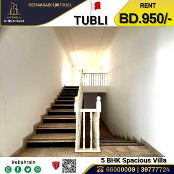 Tubli, Villas, BHD 950,  Very SpaciousVilla For Rent In Tubli